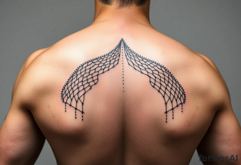 Fishnets pantyhose tattoo idea