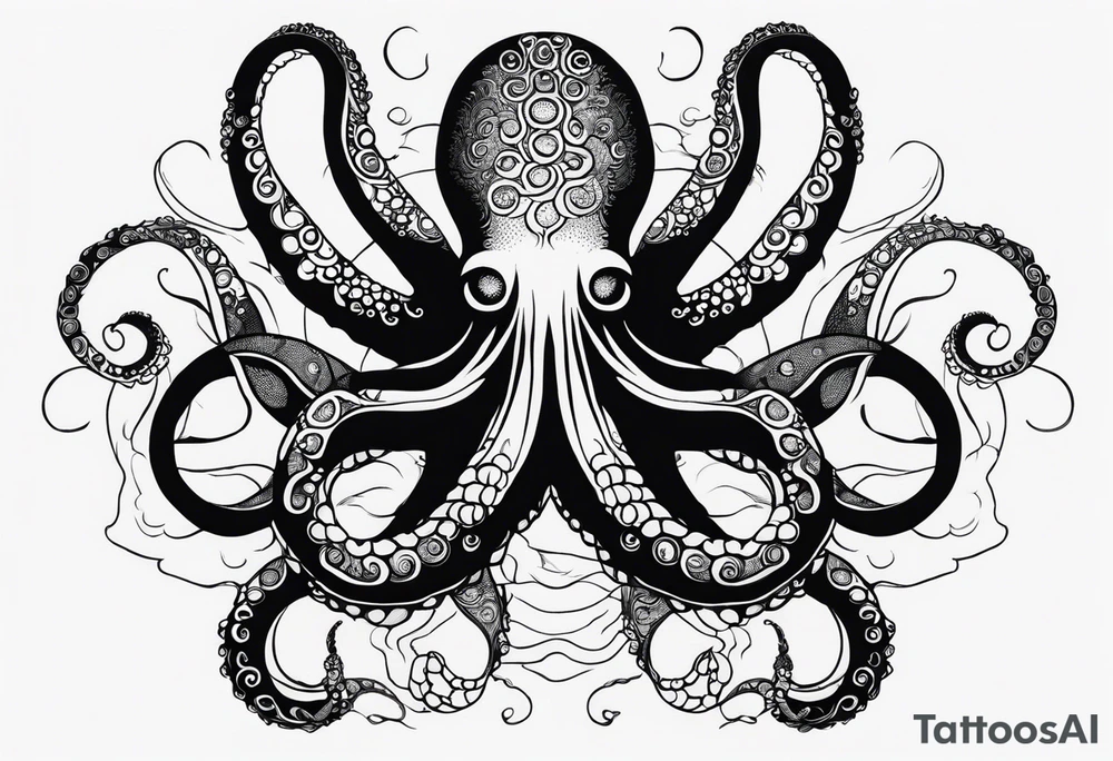 ukiyoe, octopus tattoo idea