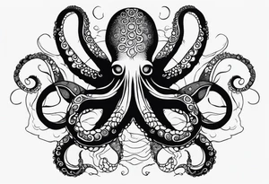 ukiyoe, octopus tattoo idea