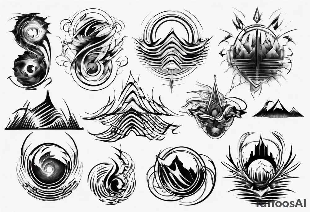 God is in the soundwaves tattoo idea