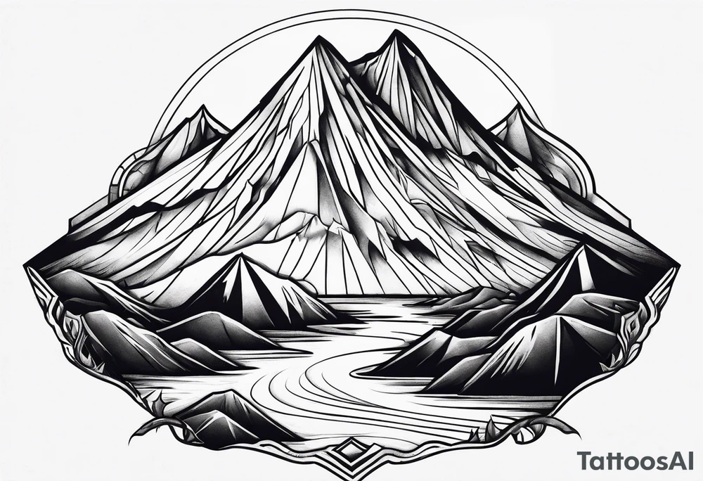 Volcan tattoo idea