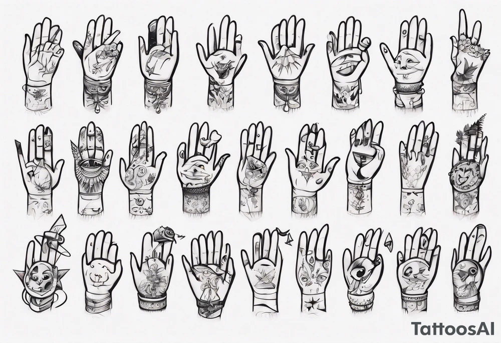 hand puppet tattoo idea