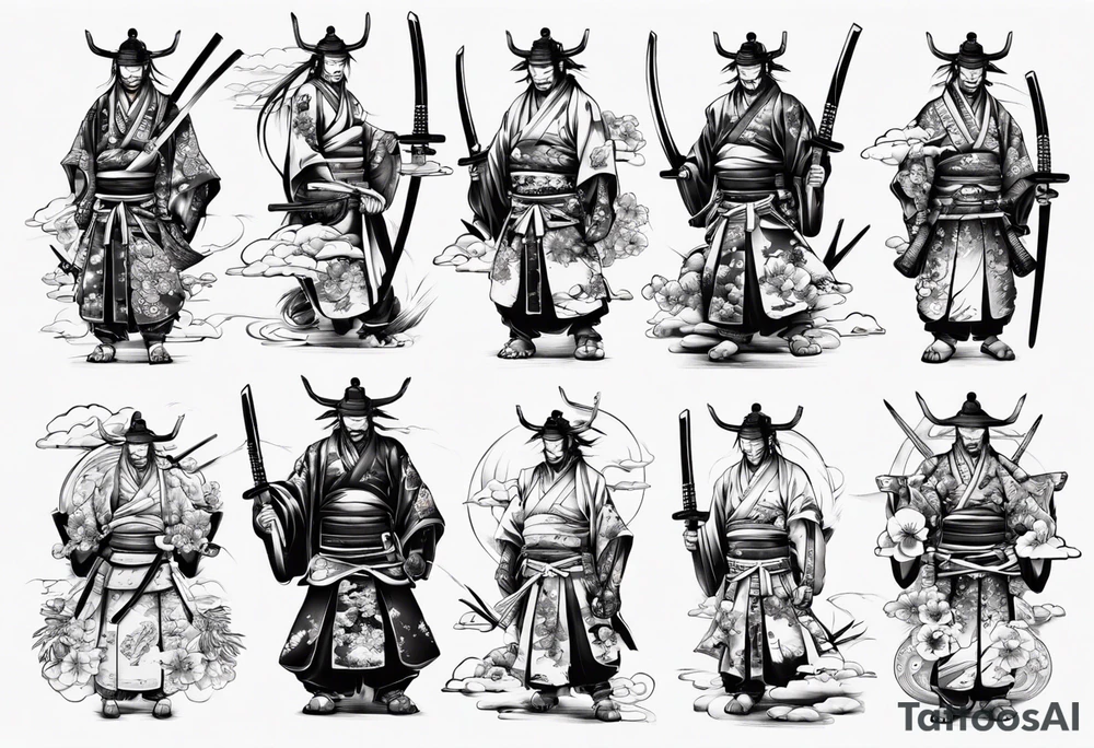 samurai tattoo idea