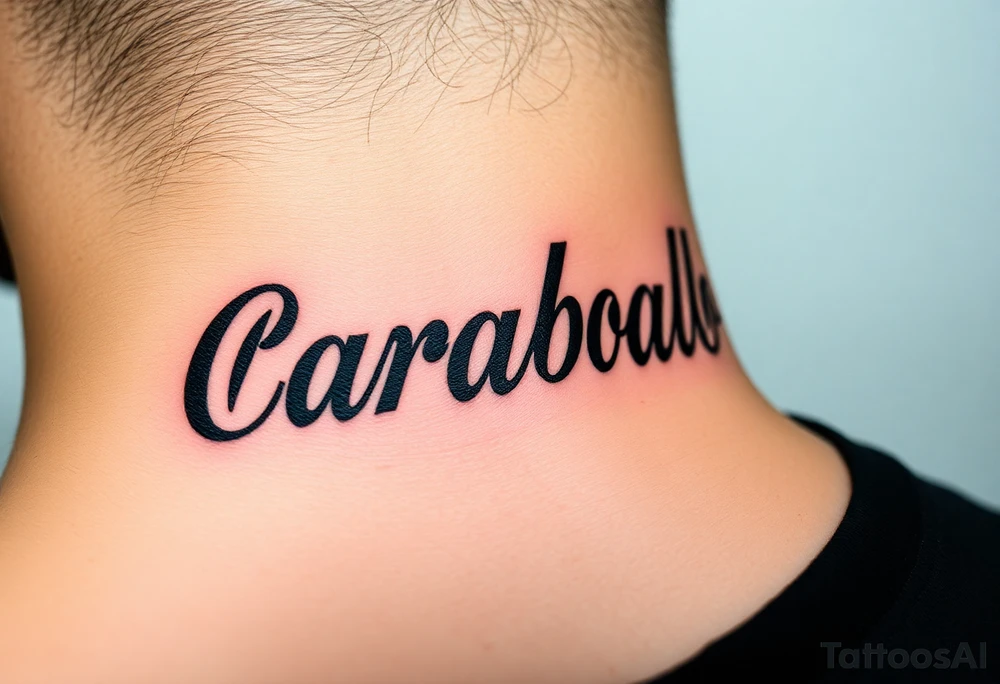 Caraballo tattoo idea