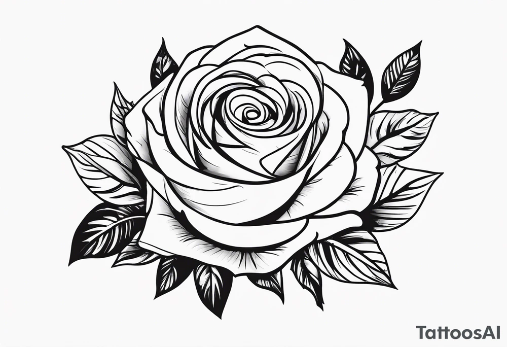 ROSE BOUQUET tattoo idea