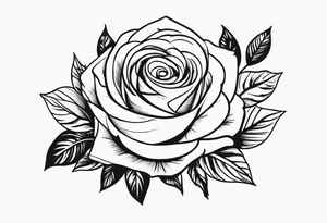 ROSE BOUQUET tattoo idea