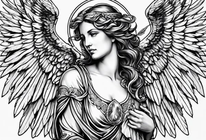 archangel Raphael tattoo idea