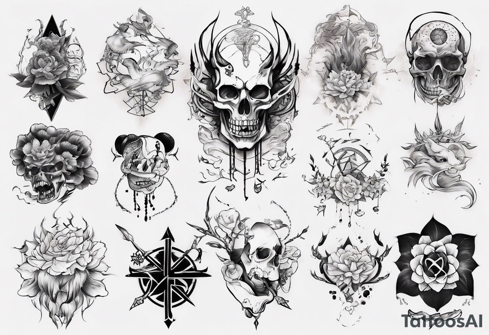 幾何学模様 tattoo idea