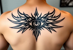 The eye of sauron tattoo idea
