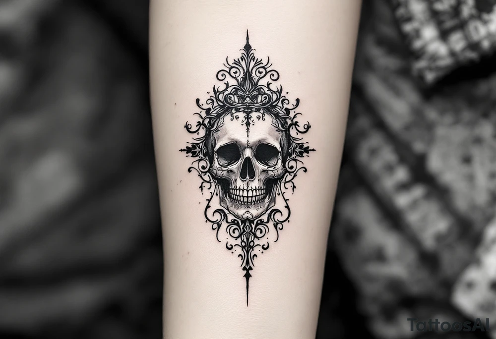 memento mori tattoo idea