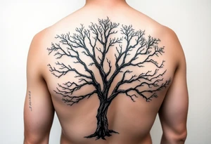 Entire arm sleeve tattoo like a tree tattoo idea