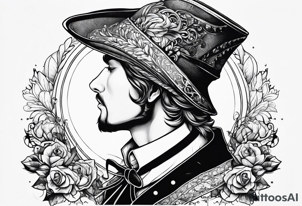 young man version of iltte red riding hat fairytale tattoo idea young man version of iltte red riding hat fairytale tattoo idea