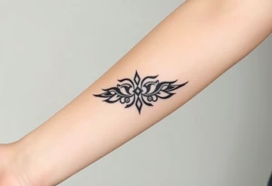A band of scaled around the arm tattoo idea