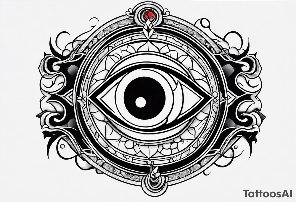 Uchiha itachi sharingan tattoo idea