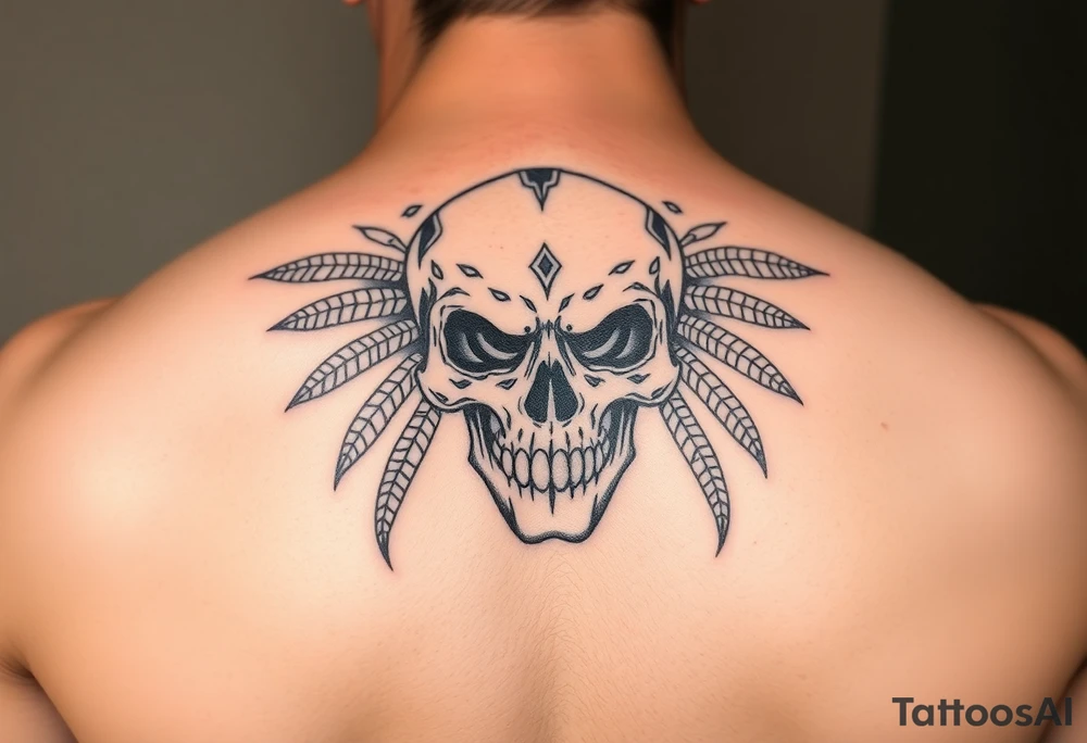Purepecha warrior
Skull tattoo idea