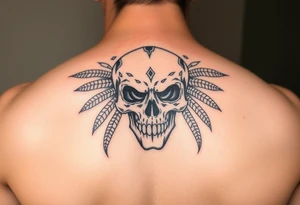 Purepecha warrior
Skull tattoo idea