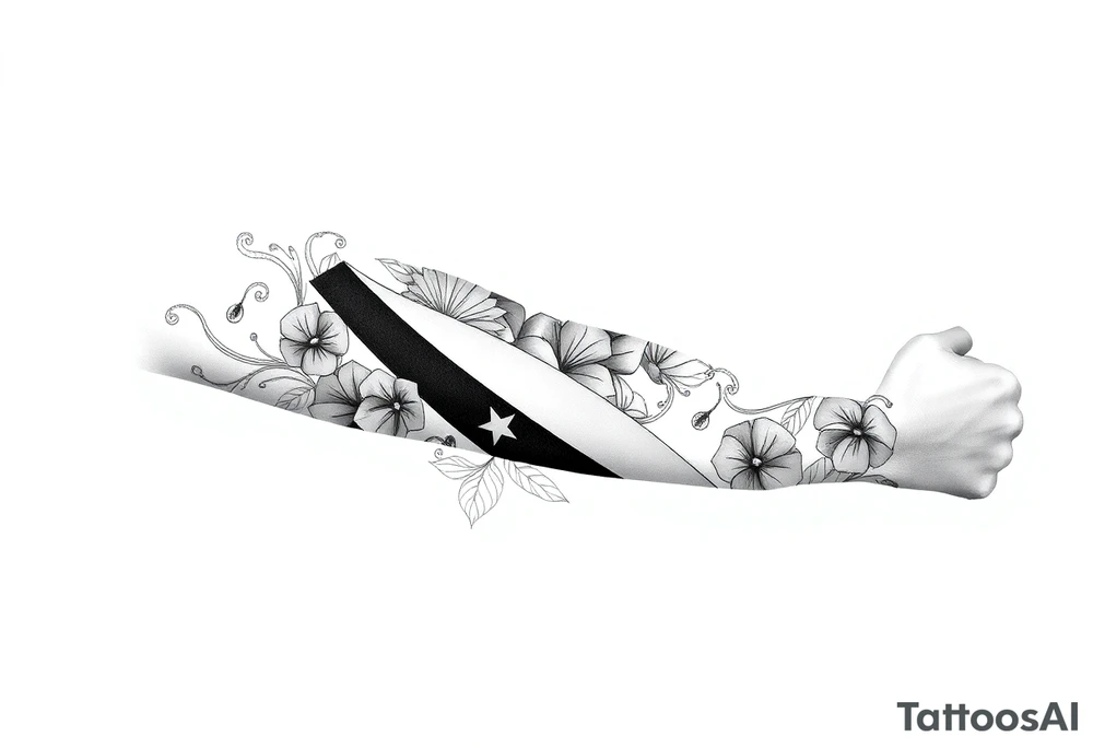 Trinidad and Tobago theme tattoo idea