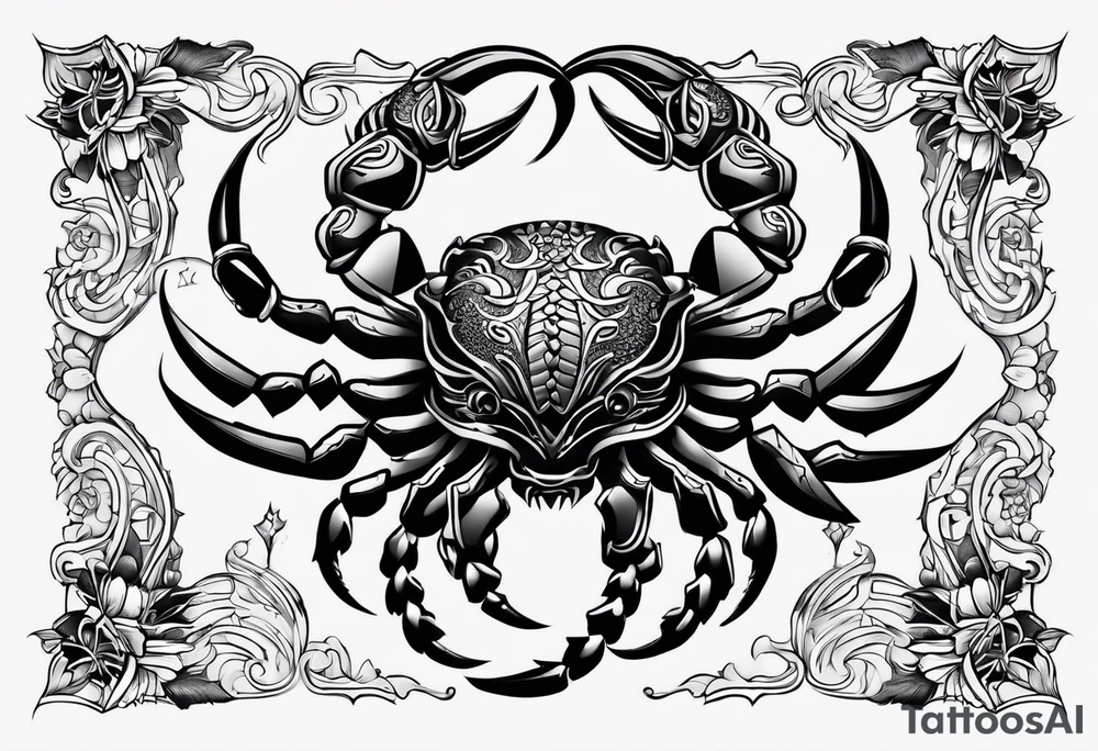 Scorpio tattoo idea