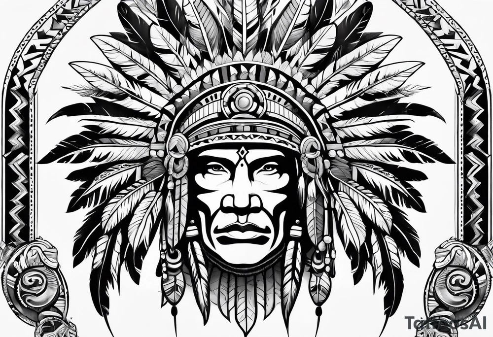 American Indians tattoo idea
