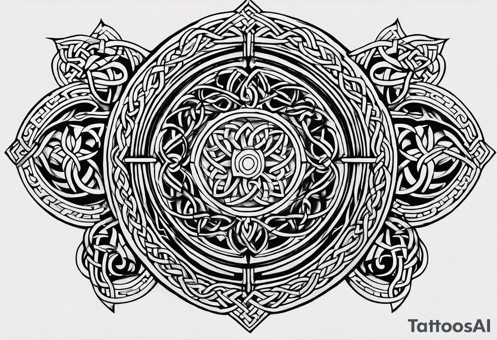 celtic tattoo tattoo idea