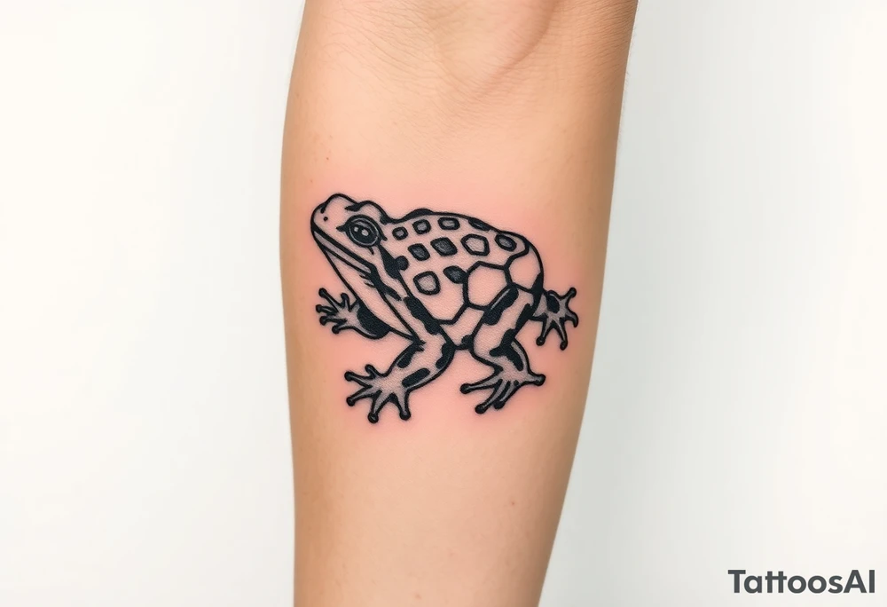 Toad sage japanese traditional tattoo idea