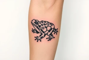 Toad sage japanese traditional tattoo idea