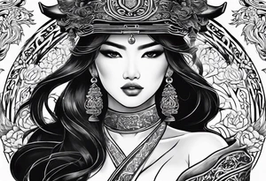 Vietnam calligraphy tattoo idea