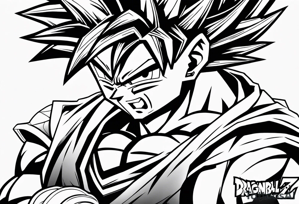 dragonball z tattoo idea