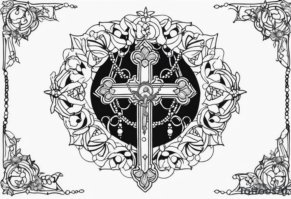 Rosary tattoo idea