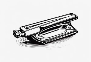 old 
razor tattoo idea