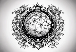 new years eve ball drop tattoo idea