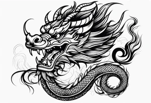 CHINESE DRAGON tattoo idea