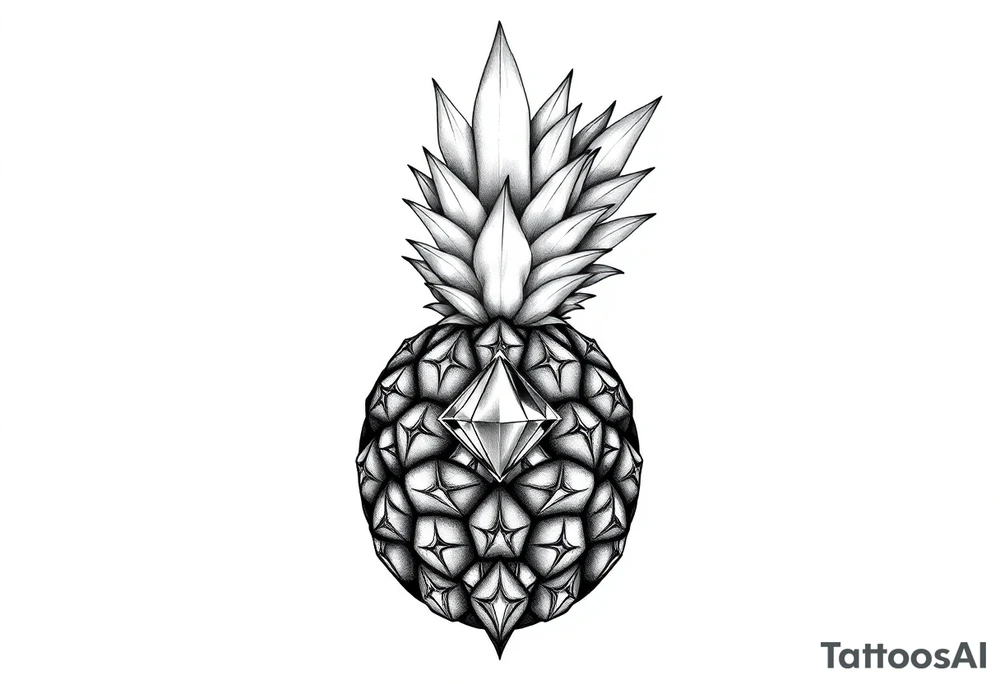 Pineapple Pubic crown diamond vagina and anus tattoo idea Pineapple Pubic crown diamond vagina and anus tattoo idea