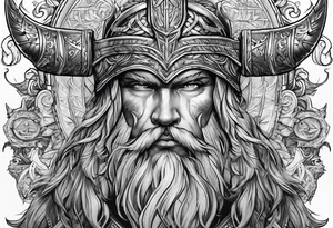 VICTORY OR VALHALLA tattoo idea