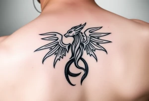 Aquarius tribal tattoo idea