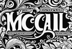 Mccall tattoo idea