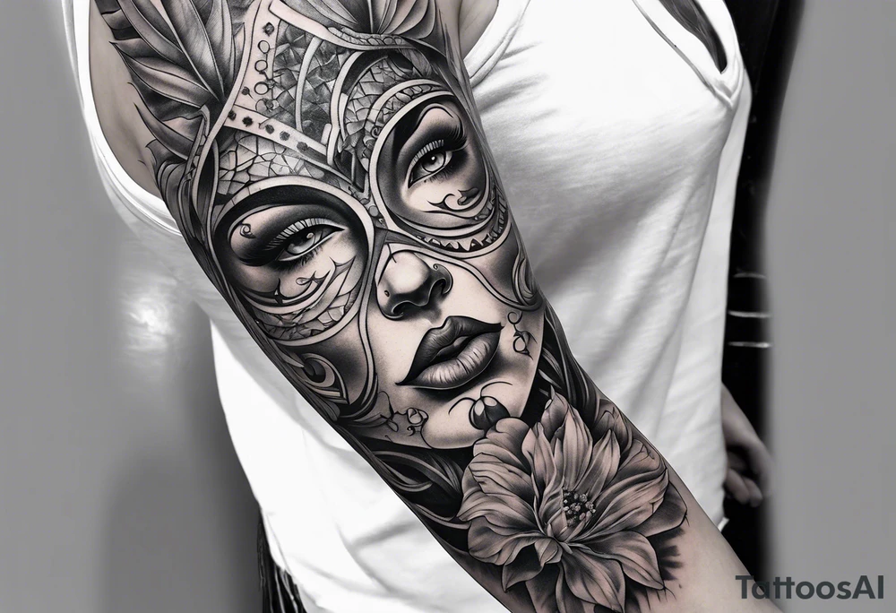 full sleeve tattoo idea
