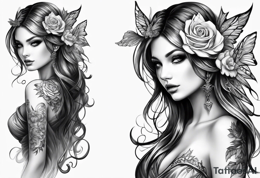 Fairy tattoo idea