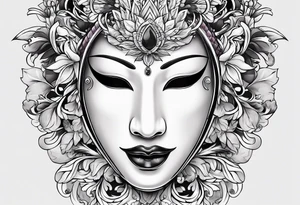 No face tattoo idea