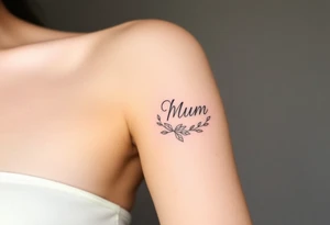 mum tattoo idea