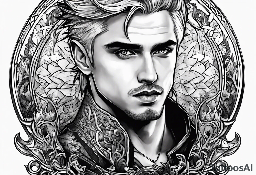Want the words “that get back a mf” with a picture of Draco tattoo idea