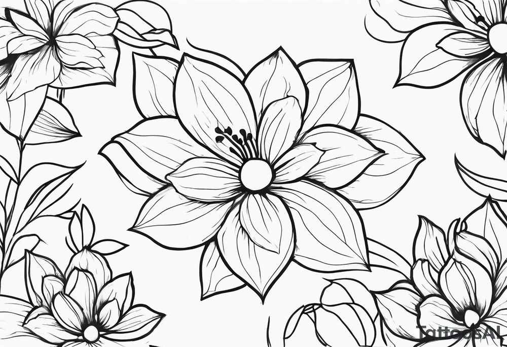 didit with flowers tattoo idea