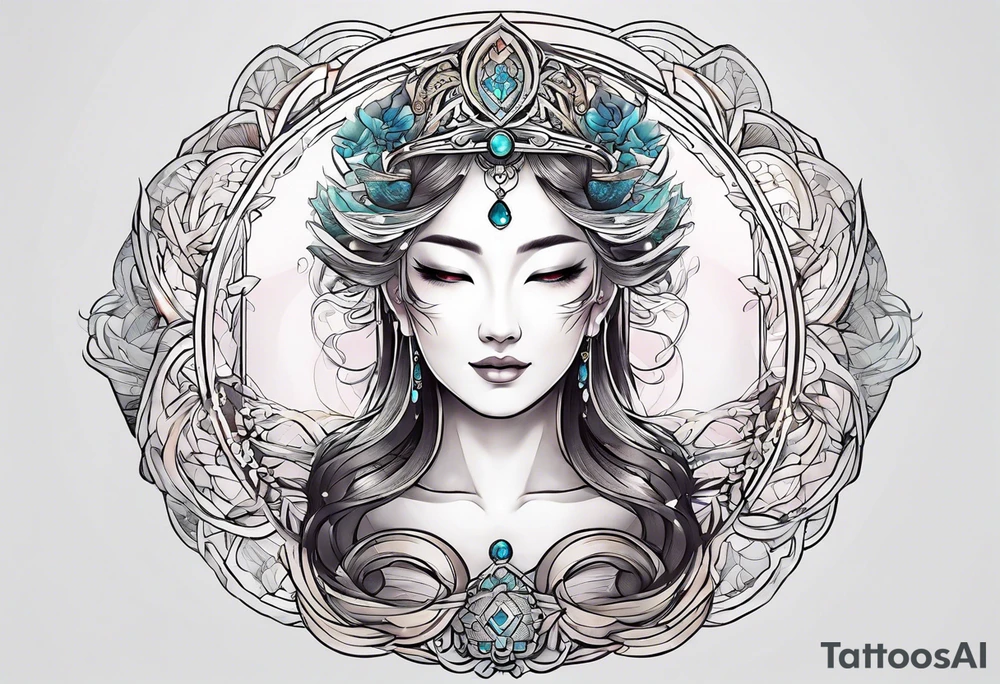 zen ring tattoo idea