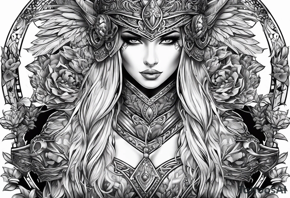 Sword or warrior tattoo idea