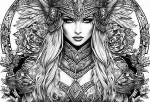 Sword or warrior tattoo idea