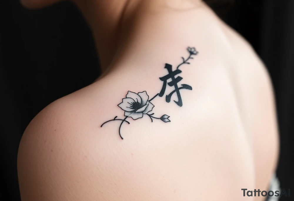 Genia In Chinese tattoo idea