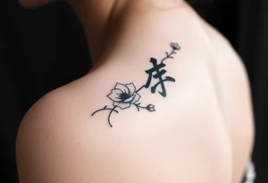 Genia In Chinese tattoo idea