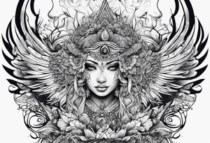 spiritual tattoo idea