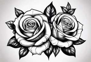 Three roses tattoo idea