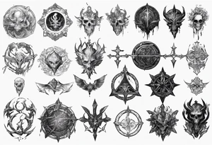 path of exile tattoo idea